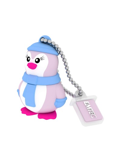 Memoria usb emtec flash 16 gb 2.0 pinguino