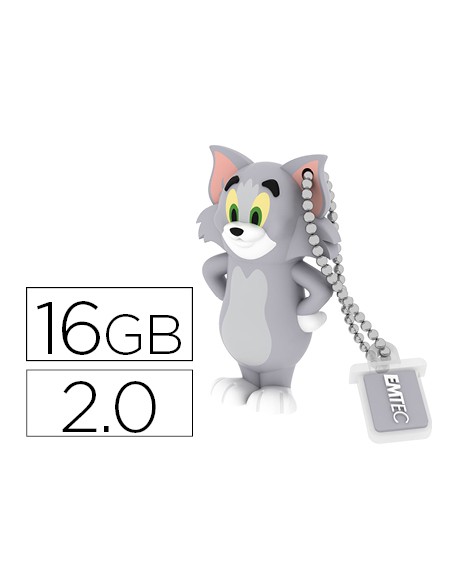 Memoria usb emtec flash 16 gb 2.0 tom