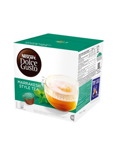 Te dolce gusto marrakesh monodosis caja de 16 unidades