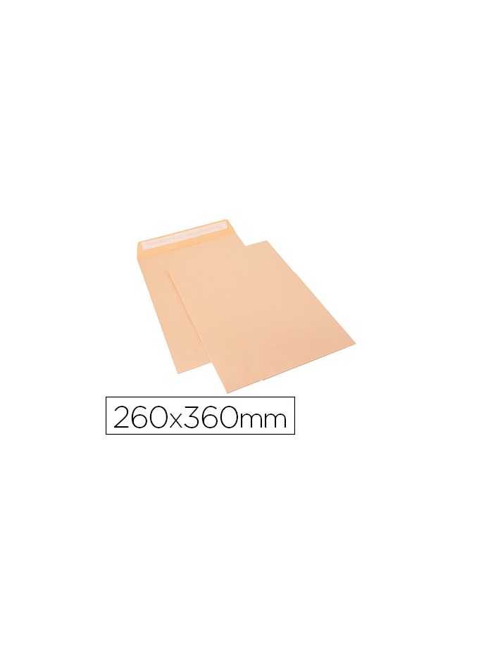 Sobre sam bolsa celulosa chamoix 90 gr tira de silicona 260x360 mm tira silicona caja 250 unidades Sobre sam bolsa celulosa chamoix 90 gr tira de silicona 260x360 mm tira silicona caja 250 unidades