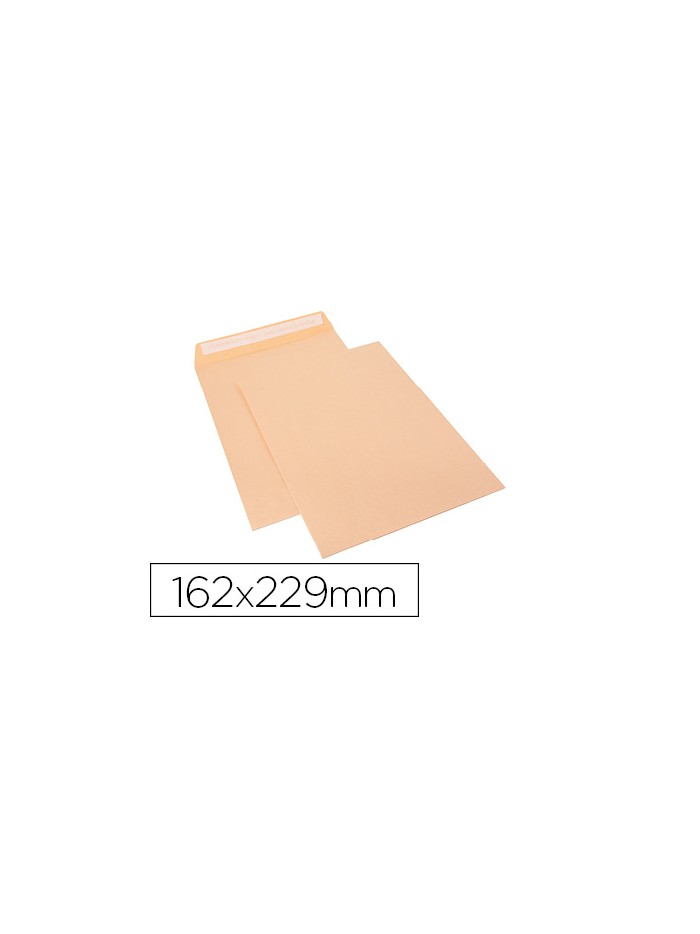 Sobre sam bolsa celulosa chamoix 85 gr tira de silicona 162x229 mm tira silicona caja 250 unidades Sobre sam bolsa celulosa chamoix 85 gr tira de silicona 162x229 mm tira silicona caja 250 unidades