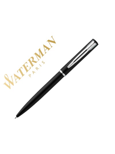 Boligrafo waterman allure laca negra en estuche de regalo