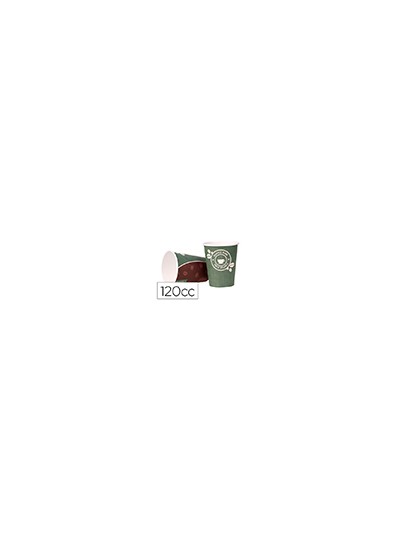 Vaso termico carton 120 cc paquete de 50 unidades