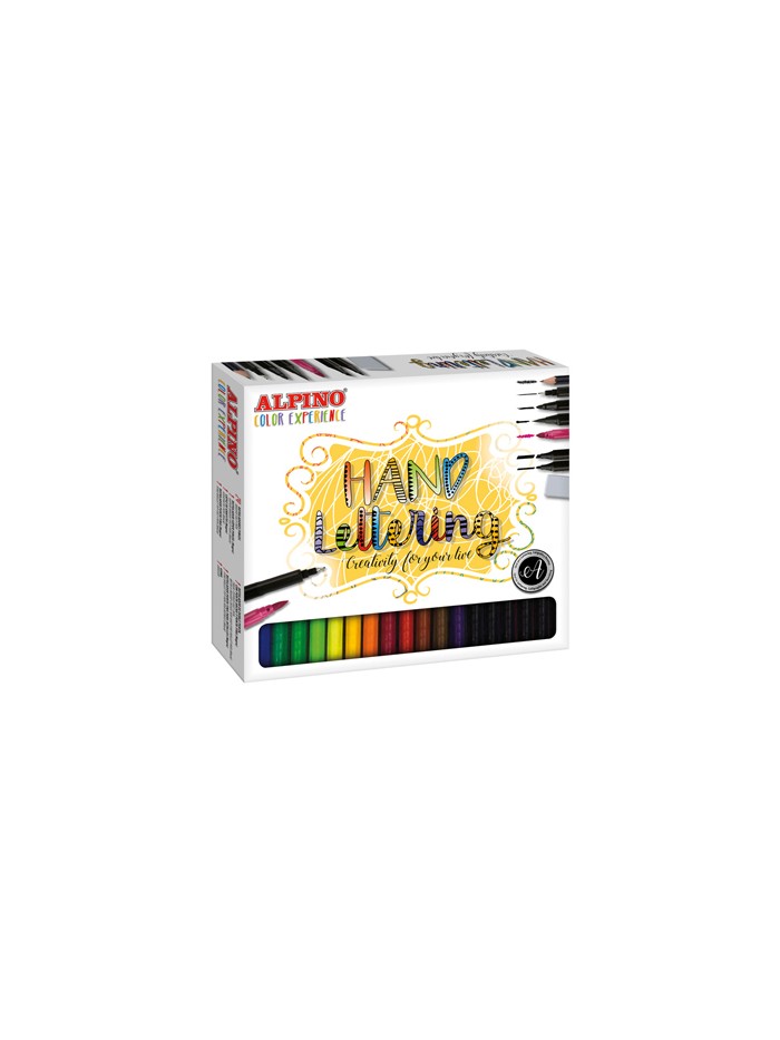 Set de dibujo alpino color experience lettering Set de dibujo alpino color experience lettering
