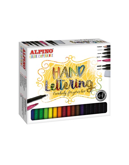 Set de dibujo alpino color experience lettering