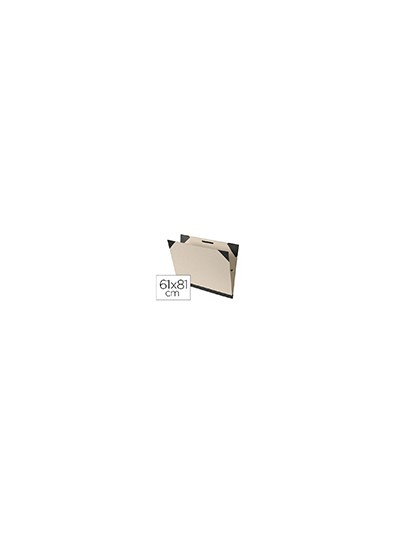 Carpeta dibujo canson brut 61x81 cm con gomas color kraftclaro