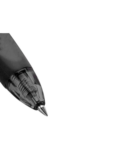 Boligrafo q-connect retractil borrable 0,7 mm color negro