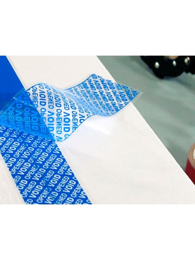 Cinta seguridad q-connect precinto postal azul 35 mt x 33 mm