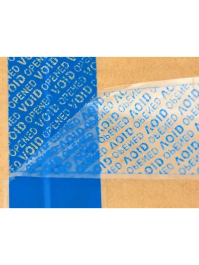 Cinta seguridad q-connect precinto postal azul 35 mt x 33 mm