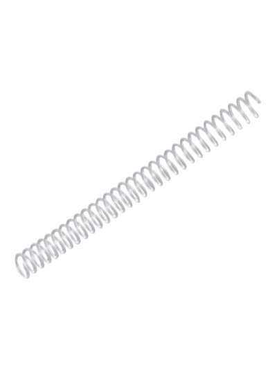 Espiral plastico q-connect transparente 32 5:1 16mm 2mm caja de 100 unidades