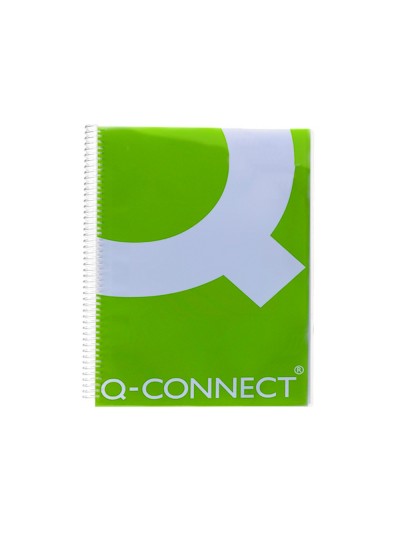 Espiral plastico q-connect transparente 32 5:1 16mm 2mm caja de 100 unidades