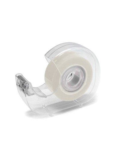 Cinta adhesiva q-connect invisible 7,5 mt x 19 mm con portarrollo en blister