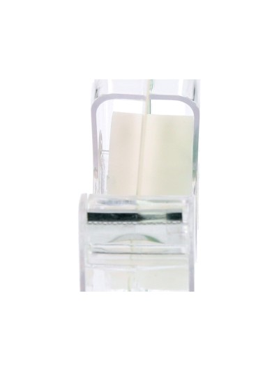 Cinta adhesiva q-connect invisible 7,5 mt x 19 mm con portarrollo en blister