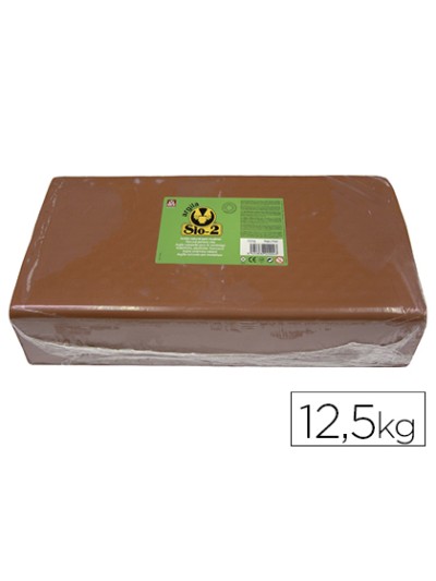 Arcilla argila sio-2 color rojo paquete de 12,5 kg