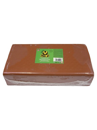Arcilla argila sio-2 color rojo paquete de 12,5 kg