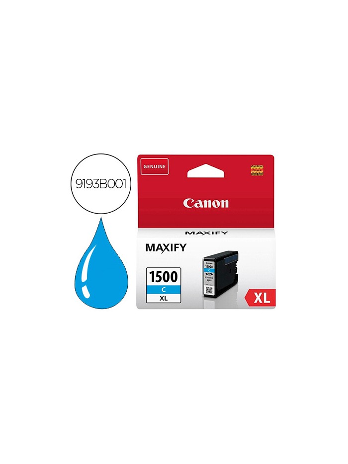 Ink-jet canon pgi-1500xl mb2050 / mb2150 / mb2155 / mb2350 / mb2750 / mb2755 cian Ink-jet canon pgi-1500xl mb2050 / mb2150 / mb2155 / mb2350 / mb2750 / mb2755 cian