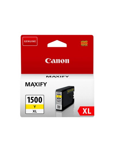 Ink-jet canon pgi-1500xl mb2050 / mb2150 / mb2155 / mb2350 / mb2750 / mb2755 amarillo