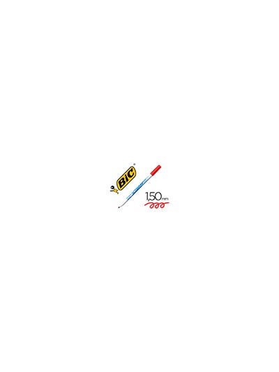 Rotulador bic velleda fino para pizarra rojo punta redonda 1 mm