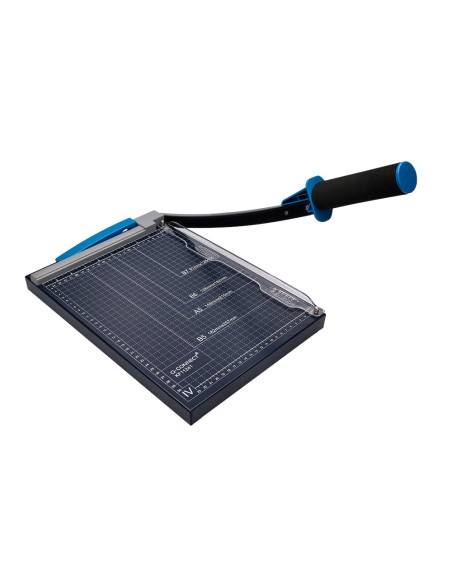 Cizalla q-connect metalica de palanca a4 capacidad corte 10 hojas