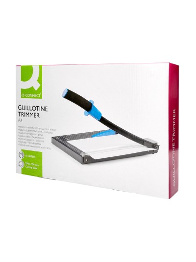 Cizalla q-connect metalica de palanca a4 capacidad corte 10 hojas