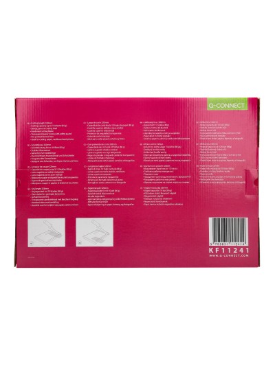 Cizalla q-connect metalica de palanca a4 capacidad corte 10 hojas