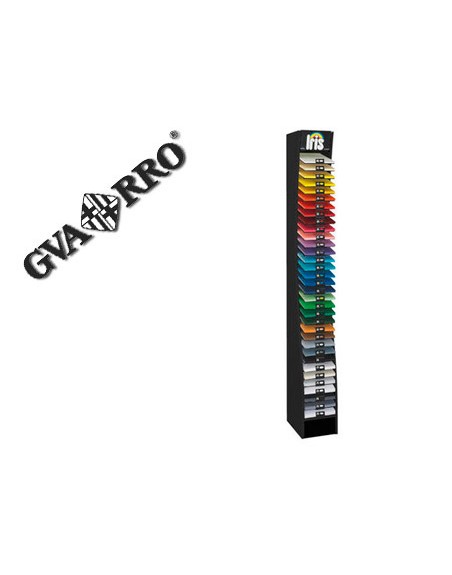 Cartulina guarro din a4 185 gr contenido /'c/' 100 hojas x 12 colores