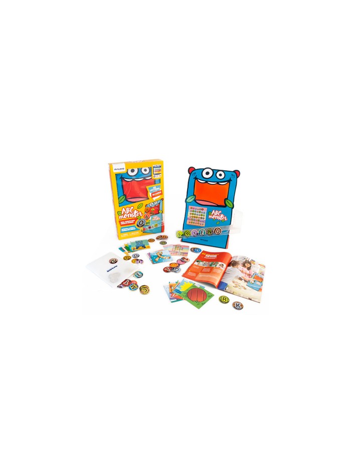 Juego didactico miniland alimenta al monstruo para construccion de palabras Juego didactico miniland alimenta al monstruo para construccion de palabras