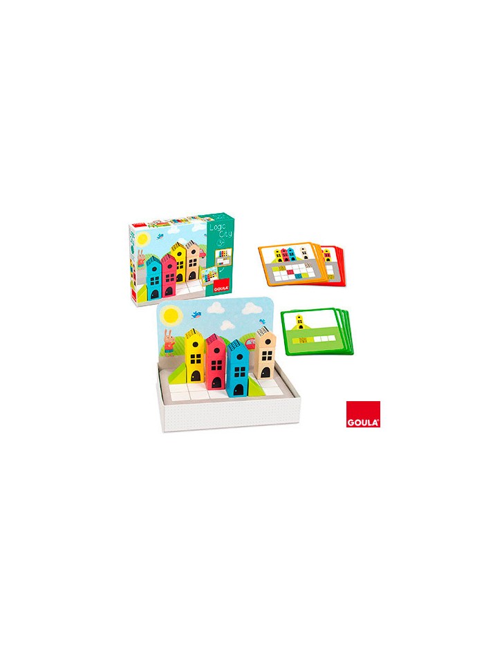 Juego goula didactico logic city Juego goula didactico logic city