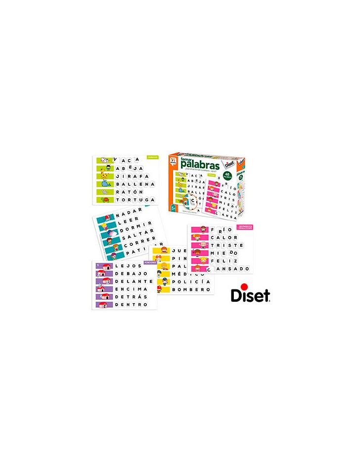 Juego diset didactico formar palabras Juego diset didactico formar palabras