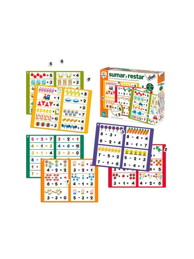 Juego diset didactico sumar y restar