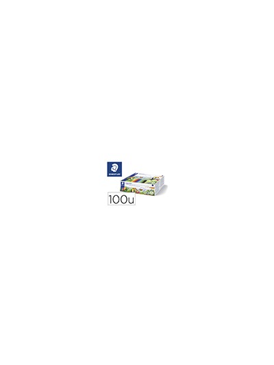 Rotulador staedtler noris 326 school pack de 100 unidades colores surtidos 10 x color
