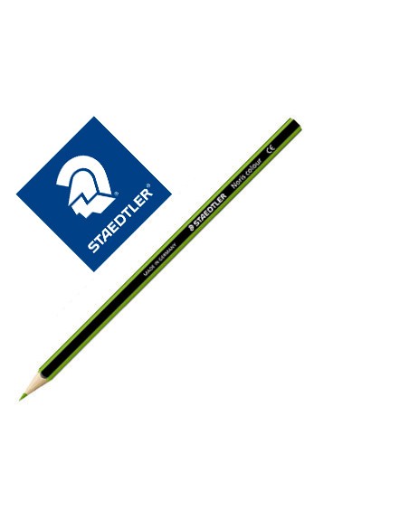 Lapiz de color staedtler wopex ecologico verde claro