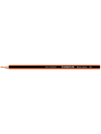 Lapiz de color staedtler wopex ecologico naranja