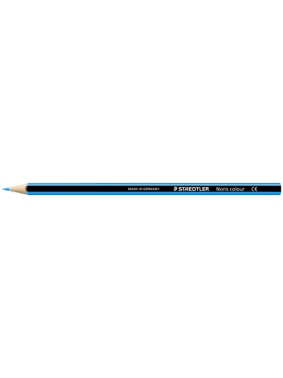 Lapiz de color staedtler wopex ecologico azul claro