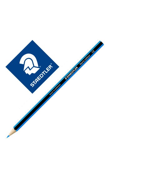 Lapiz de color staedtler wopex ecologico azul