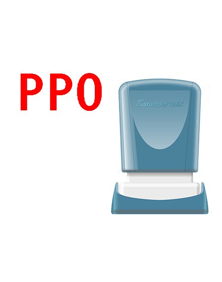 Sello x'stamper quix personalizable color rojo medidas 11x25 mm q-04
