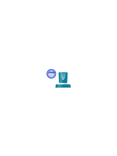 Sello x'stamper quix personalizable color azul redondo diametro 38 mm q-53