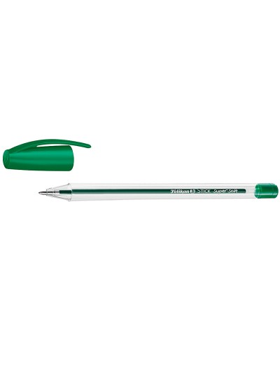 Boligrafo pelikan stick super soft verde