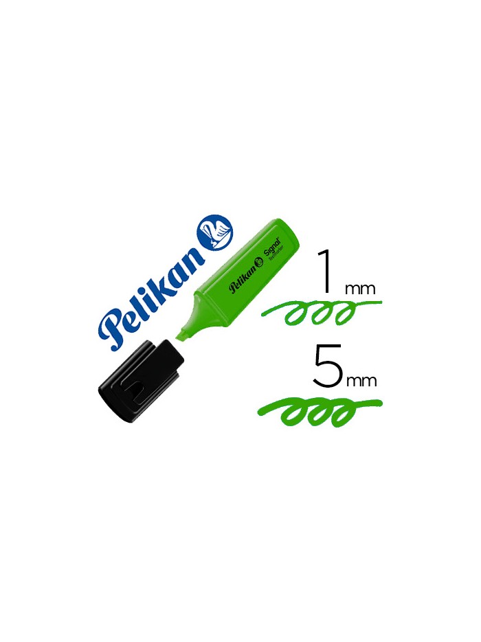 Rotulador pelikan fluorescente textmarker signal verde Rotulador pelikan fluorescente textmarker signal verde