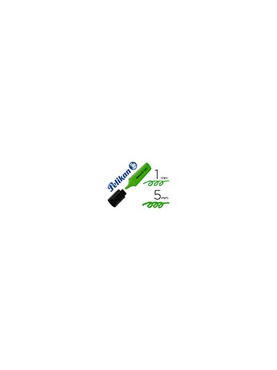 Rotulador pelikan fluorescente textmarker signal verde