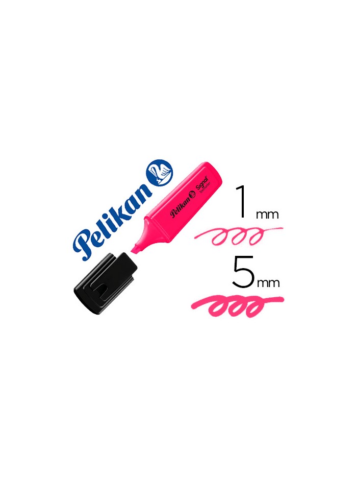 Rotulador pelikan fluorescente textmarker signal rosa Rotulador pelikan fluorescente textmarker signal rosa
