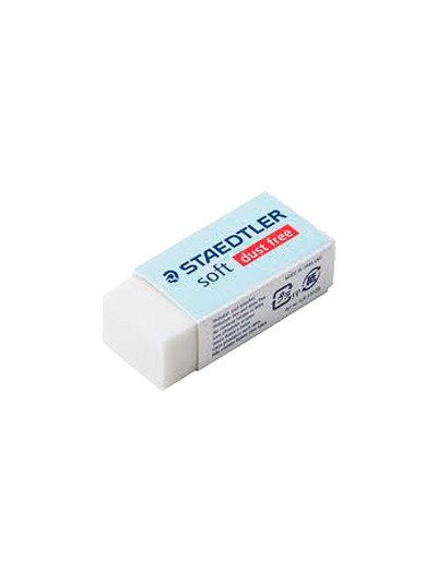Goma de borrar staedtler soft blanca 526 s30