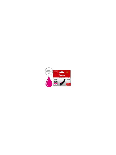 Ink-jet canon cli-571xl pixma mg6852 / ts6050 / ts8050 magenta 500 pag
