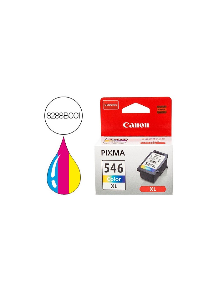 Ink-jet canon cl-546xl mg 2450 / 2550 color 500 pag Ink-jet canon cl-546xl mg 2450 / 2550 color 500 pag