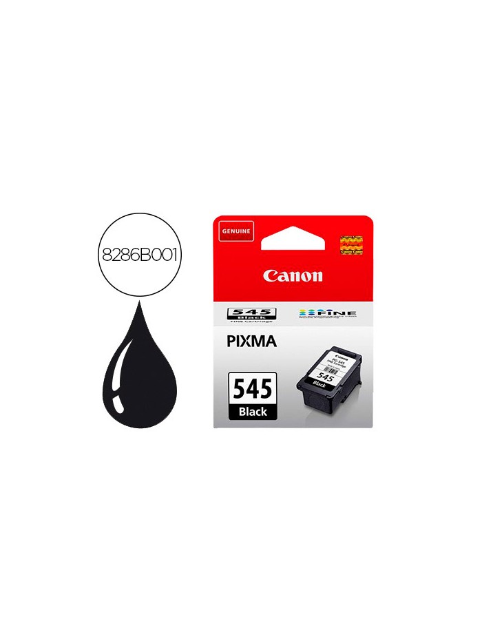 Ink-jet canon pg-545xl mg 2450 / 2550 negro 500 pag Ink-jet canon pg-545xl mg 2450 / 2550 negro 500 pag