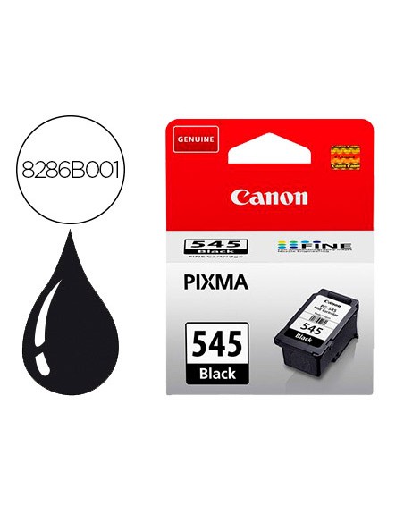 Ink-jet canon pg-545xl mg 2450 / 2550 negro 500 pag