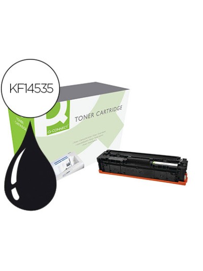 Toner q-connect compatible hp cf400x laserjet pro m252 negro 2800 paginas