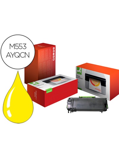 Toner compatible clover hp cf362a laserjet m552 / m553 amarillo