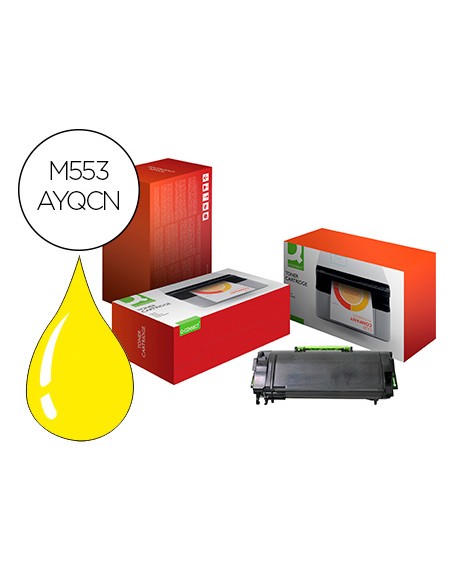 Toner compatible clover hp cf362a laserjet m552 / m553 amarillo