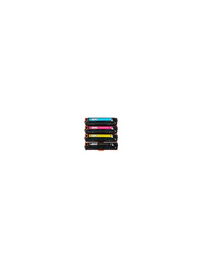 Toner compatible clover hp laserjet cp2020 / cp2025 multipack negro / amarillo / cian / magenta